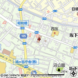 川口市立鳩ヶ谷公民館周辺の地図