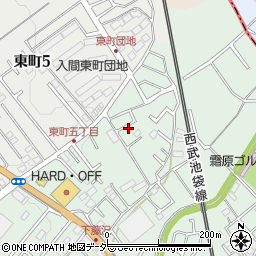 埼玉県入間市下藤沢1163周辺の地図