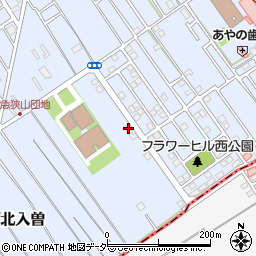 埼玉県狭山市北入曽1508-63周辺の地図