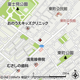 セブンイレブン入間市東町３丁目店周辺の地図