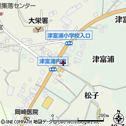千葉県成田市津富浦1269周辺の地図