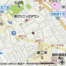 埼玉県蕨市錦町3丁目7-19周辺の地図