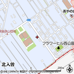 埼玉県狭山市北入曽1508-62周辺の地図