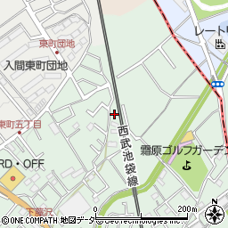 埼玉県入間市下藤沢1167周辺の地図