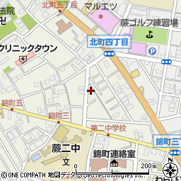 第２新栄荘周辺の地図