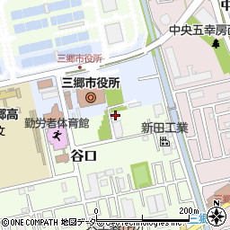 埼玉県三郷市谷口585周辺の地図