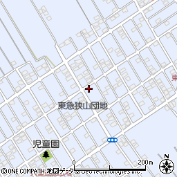 埼玉県狭山市水野321周辺の地図