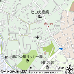 埼玉県川口市赤井周辺の地図
