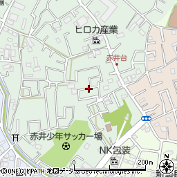 埼玉県川口市赤井周辺の地図