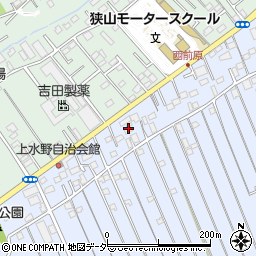 埼玉県狭山市水野959周辺の地図