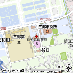 埼玉県三郷市花和田638周辺の地図
