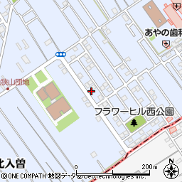 埼玉県狭山市北入曽1508-59周辺の地図