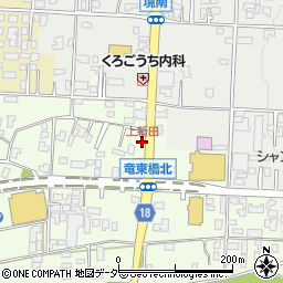 上新田周辺の地図