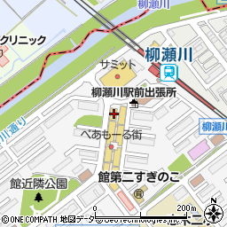 埼玉県志木市館2丁目7-2周辺の地図