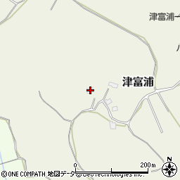 千葉県成田市津富浦1135周辺の地図