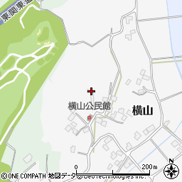 千葉県成田市横山68周辺の地図
