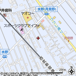 埼玉県狭山市水野476周辺の地図