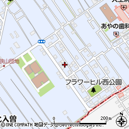 埼玉県狭山市北入曽1508-56周辺の地図