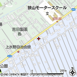 埼玉県狭山市水野958周辺の地図