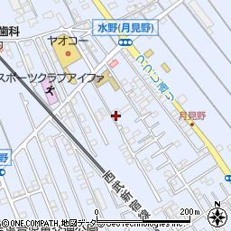 埼玉県狭山市水野464周辺の地図