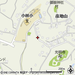 千葉県印西市小林周辺の地図