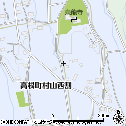 山梨県北杜市高根町村山西割471周辺の地図