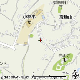 千葉県印西市小林周辺の地図
