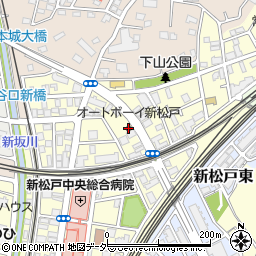 オートボーイ新松戸周辺の地図