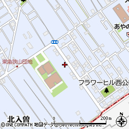 埼玉県狭山市北入曽1508-54周辺の地図