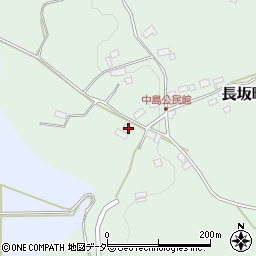 山梨県北杜市長坂町中島184周辺の地図