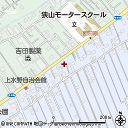 埼玉県狭山市水野937周辺の地図