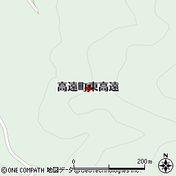 〒396-0213 長野県伊那市高遠町東高遠の地図
