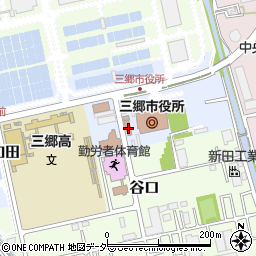 埼玉県三郷市花和田641周辺の地図