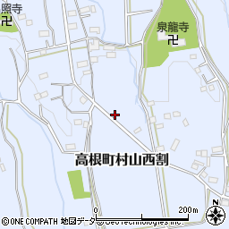 山梨県北杜市高根町村山西割4827周辺の地図