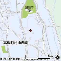 山梨県北杜市高根町村山西割468周辺の地図