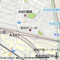 新松戸コーポ周辺の地図