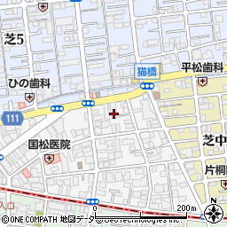 まいばすけっと蕨駅東店周辺の地図