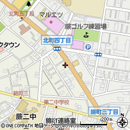 埼玉県蕨市錦町3丁目5-25周辺の地図