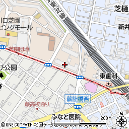 三興地所株式会社周辺の地図