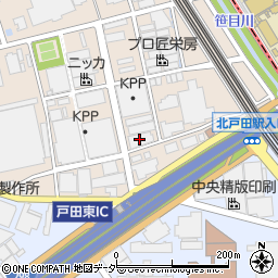 戸田流通株式会社周辺の地図