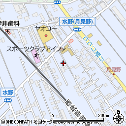埼玉県狭山市水野471周辺の地図