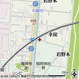 埼玉県三郷市幸房960周辺の地図
