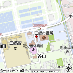 埼玉県三郷市花和田648周辺の地図