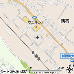 千葉県香取郡東庄町新宿1197周辺の地図