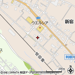 千葉県香取郡東庄町新宿1199周辺の地図