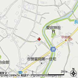 東京都青梅市富岡周辺の地図