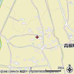 山梨県北杜市高根町箕輪1735周辺の地図