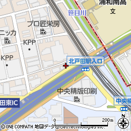 関東地方整備局北首都国道事務所　戸田維持出張所周辺の地図