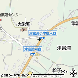 千葉県成田市津富浦1103周辺の地図