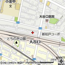 新松戸ファミールハイツ１号棟周辺の地図